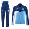 Chaqueta De Entrenamiento Trajes Olympique de Marseille 2024-25 Azul - Hombre